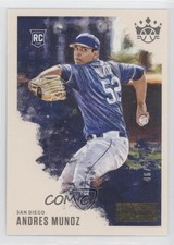 2020 Panini Diamond Kings SP Artist Proof Gold 46/49 Andres Munoz #169 0a4v