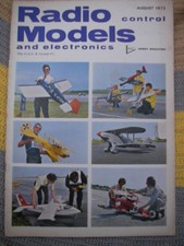 Modele sterowania radiowego i magazyn elektroniczny sierpień 1973 bez planu RCM & E