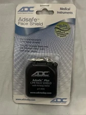 ADC Adsafe Adult 4056BKQ CPR Pocket Resuscitator Latex Free Black NEW Sealed