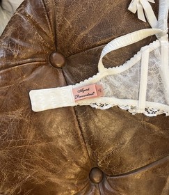 Agent Provocateur white love demi bra