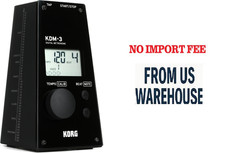 Korg KDM-3 Digital Metronome - Black