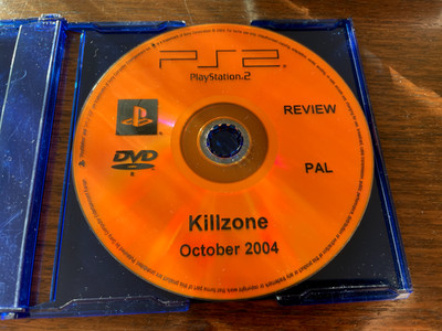 Killzone Review Disc, Debug PlayStation 2 PS2 PAL