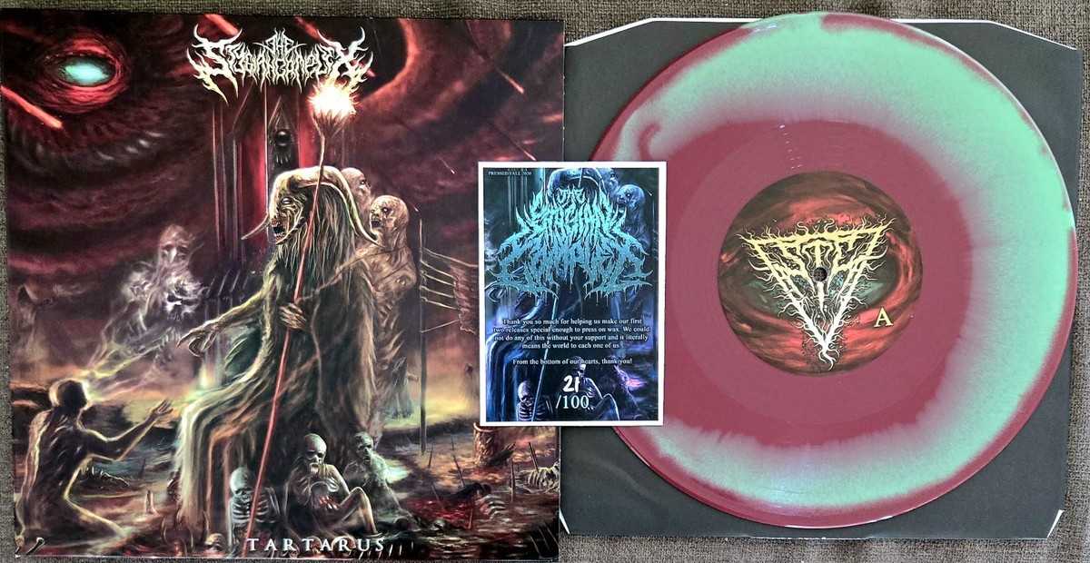 THE STYGIAN COMPLEX Tartarus Vinyl Record Rare Deathcore Hollow