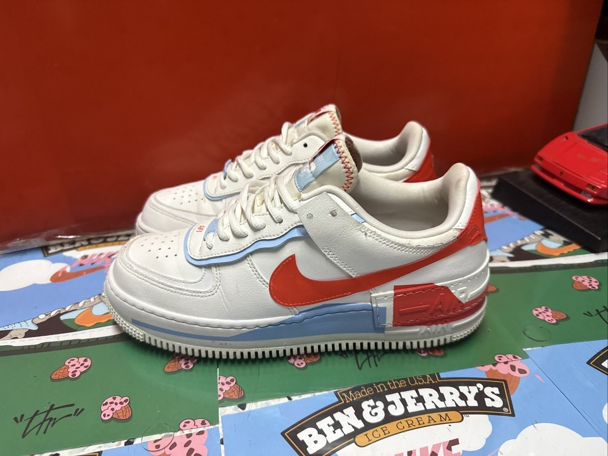 人気話題!Nike Wmns Air Force 1 Shadow SE Team Orange Blue Size 10.5 - Nike Air Force 1 Shadow SE Team Orange Blue W