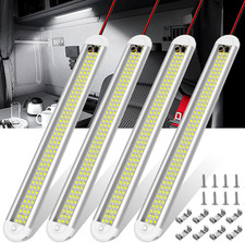 12V LED Interior Light Bar 120Leds 1500LM 8W DC 12 Volt Led Strip Lights with O