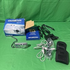 Olympus STYLUS 760 7.1MP 3x Digital Camera - Purple Battery Chgr CD Tested