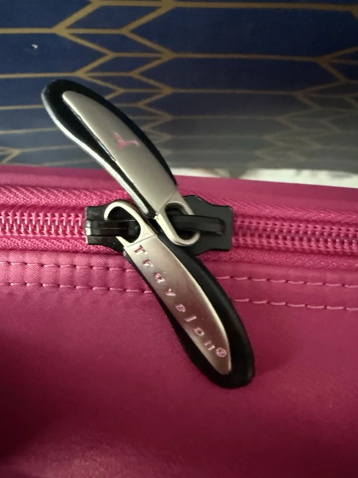 Organizador de cosméticos expandible Pink Travelon nuevo sin etiquetas Foto 2 de 4