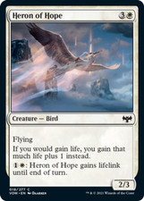 Heron of Hope Innistrad: Crimson Vow Lightly Played, English