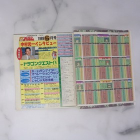 Famicom Magazine May 1989 Dragon Quest 4 Nakamura Koichi Interview Used