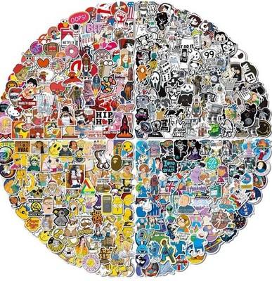 Surprise Lot of 20/30/50 pcs Random Japanese Kawaii Anime Cartoon Stickers
