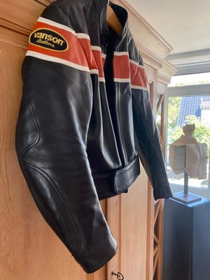 Lederjacke Herren Vanson Gr.: 42