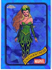 2025 Topps Chrome Sapphire Edition Marvel #43 Enchantress
