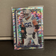 Topps Chrome 2025 Quenton Nelson Silver Pulsar #144 Indianapolis Colts NFL