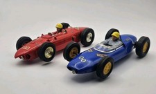 Triang Scalextric C63 Lotus 21 Blue + Red Ferrari MMC 62 Slot Cars Spares/Repair