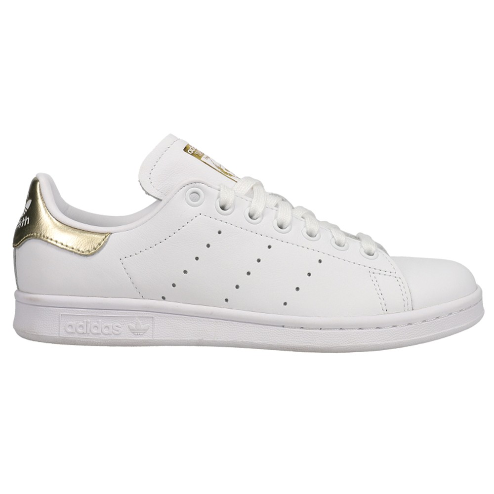 adidas Stan Smith Lace Up  Womens White Sneakers Casual Shoes EE8836