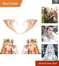 Comfortable Silicone Fairy Elf Ears - Perfect for Cosplay Renaissance Fairs