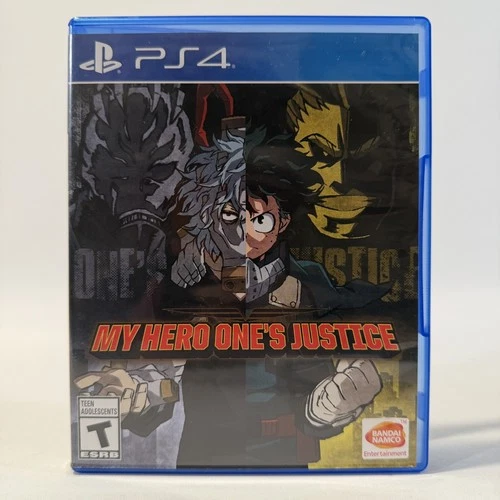 My Hero One's Justice PS4 Bandai Namco Anime Fighting Arena Video Game
