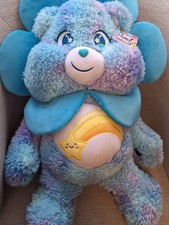 Care Bears Wish Bear Easter Spring Flower Dress Up Blue Jumbo Plush 30" 2025 New