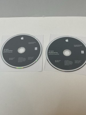 15-inch Macbook Pro Install OS X 10.6 DVD & Applications DVD OEM