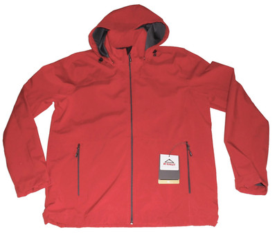 MCKINLEY HERREN SOFTSHELL-JACKE Gr.L VENTMAX  KAPUZEN-JACKE RED ROT MEN NEU