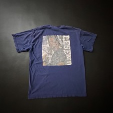 Old Row T Shirt Mens Medium Blue Short Sleeve Paul Walker Fast & Furious Y2K