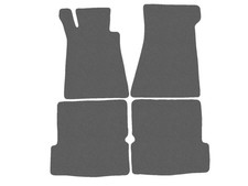 Basic Fußmatten, Automatten für Mercedes SL R107 cabrio 1971-1989 Graphit x14 Ra