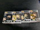 Funko Pop Rocks Metallica Set #57 Hetfield #58 Ulrich #59 Hammett #60 Trujillo