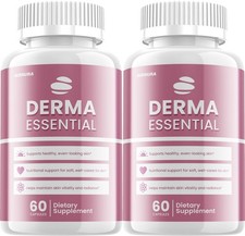 (2 Pack) Derma Essential Capsules – DermaEssential Healthy Skin Care Pills