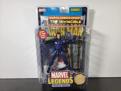 Toybiz Marvel Legends Series 1 Stealth Armor Iron Man 2002 Variant NIB RARE