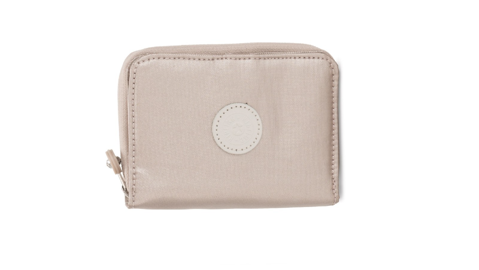 Kipling Women's Gold Medium Rfid Wallet Silver 100% Polyamide - Image 3