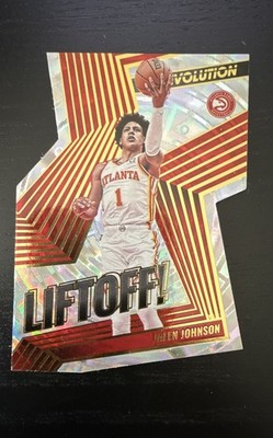 2021-22 Panini Revolution - Liftoff! Jalen Johnson #3 Fractal (RC)