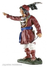 INAH007 Osceola Seminolas tin lead soldier American Indian Hobby Work