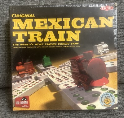 Original Mexican Train Domino Spiel von Tactic - BRANDNEU & FABRIKVERSIEGELT