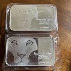 10 oz 999 Scottsdale silver - two 5oz bars