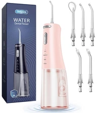 Onlyone Water Dental Flosser Pick for Teeth, 300ML Portable Oral Irrigator, R...