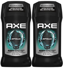 Axe APOLLO Men  s 48HR Sweat  Odor Protection Antiperspirant, 2.7 oz -Pack of 2