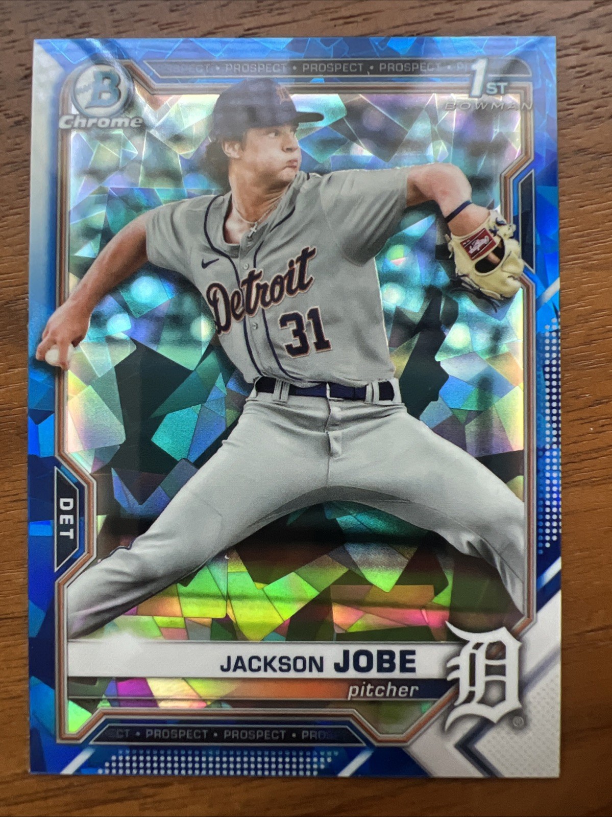 2021 Bowman Chrome Draft Sapphire Edition - 1st Jackson Jobe #BDC-69 (RC)