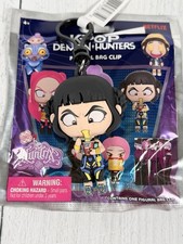 KPop Demon Hunters Figural Bag Clip Keychain - Zoe Eating Ramen Series 1