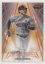 2018 Topps Stadium Club Beam Team Orange /50 Carlos Correa #BT-CC