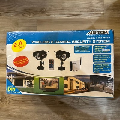 Set of 2 Astak Wireless 2 Camera Security System