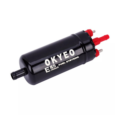 New Inline High Pressure Fuel Pump Universal Replacement 0580464070 Black