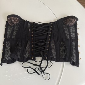 Agent Provocateur Mercy Black Corset Lace Small/S 2