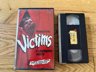 Victims VHS Vipco Pre Cert Cult Horror Thriller Video Nasty Style Rare Vintage