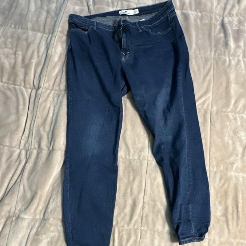 Vineyard Vines Women’s Blue Denim Jeans Medium Wash Stretch Cotton 5-Pocket