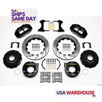 Wilwood 140-10012-DR SL4R REAR KIT 14.00 DRILLED