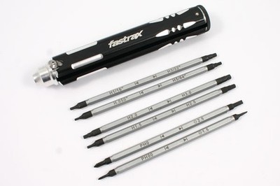 Fastrax austauschbares multimetrisches/Imperial Sechskant- und Schraubendreher-Set