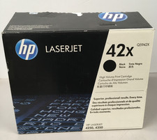 Gen HP 42X Q5942X Black LaserJet 4250 4350 Toner Cartridge Open/ROUGH BOX