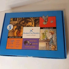 Hooked on Phonics Learn to Read Level 5 Set Boxed Kit Incomplete 1998