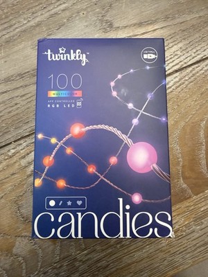Twinkly Candies 100ct LED Smart Light String Color Changing NIB Room Decor Fairy