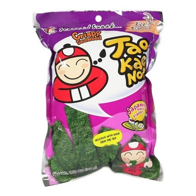 Taokaenoi Crispy Seaweed Japanese Sauce 32g Tao Kae Noi Algen Seetang Snack